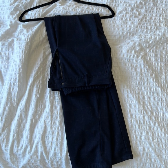 Masimo dutti dress pants blue with white stripes - Picture 1 of 1